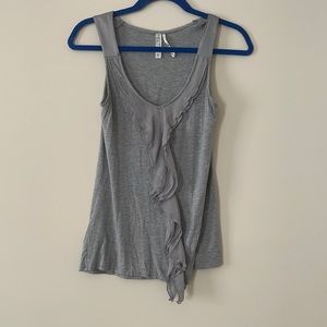 Grey Blouse Sleeveless